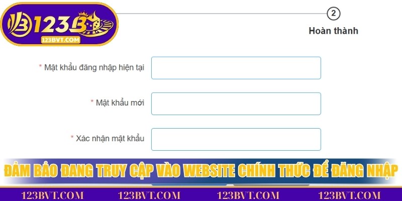 Lưu ý an toàn khi đăng nhập 123B: kiểm tra đúng website, không chia sẻ thông tin và đăng xuất sau khi dùng