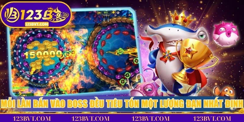 Hình ảnh minh họa việc tính toán lượng đạn khi săn boss để tránh hụt đạn và tối ưu tài nguyên