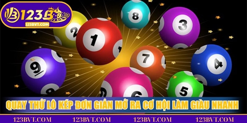 Theo dõi lô kép khi quay thử giúp người chơi thống kê tần suất và lựa chọn con số phù hợp