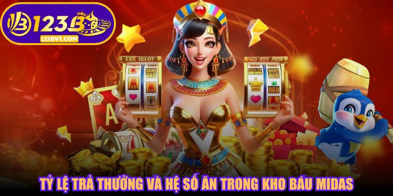 Tỷ lệ trả thưởng và hệ số ăn trong Kho Báu Midas